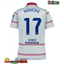 Camisa de Futebol Atletico Madrid David Hancko #17 Equipamento Alternativo 2026-27 Manga Curta